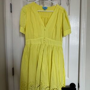CeCe Yellow Mini Dress